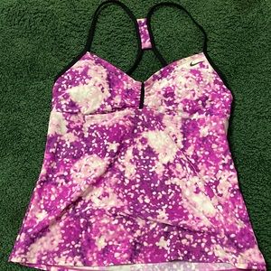 Nike swim tank top size 12
